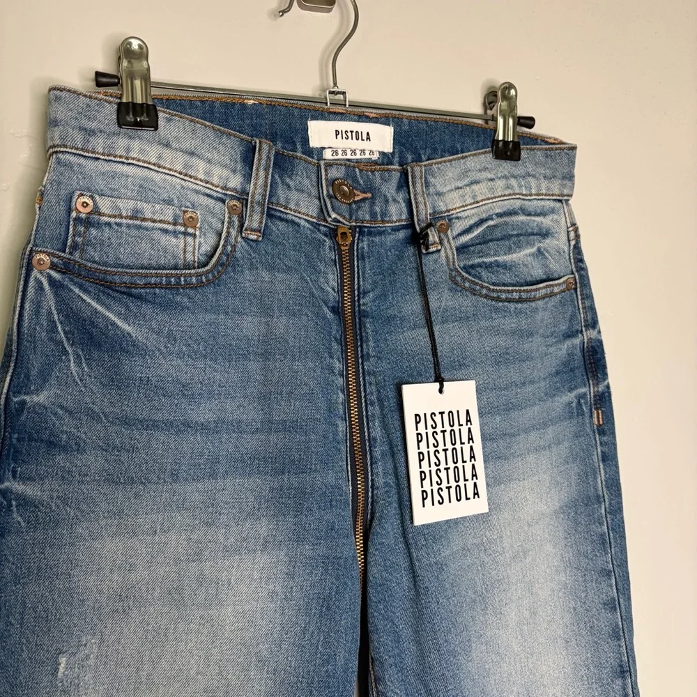 NWT Pistola Zip Around Denim‎ Jeans Size 26 So Smooth